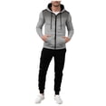 thumbnail image 1 of Gytharion Sweatsuits for Men 2 Piece Fall Outfits Fashion Dot Printed Drawstring Hooded Sweatshirt and Athletic Joggers Sets Loose Comfy Long Sleeve Full Zip Tracksuit Sets with Pockets, 1 of 3
