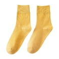 thumbnail image 1 of Gytharion Women's Crew Socks Classic Fashion Socks Solid Color Everyday Home Socks, 1 of 2