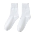 thumbnail image 1 of Gytharion Women's Crew Socks Classic Fashion Socks Solid Color Everyday Home Socks, 1 of 2