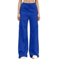 thumbnail image 1 of Gytharion Women's Wide Leg Sweatpants High Waist Loose Fit Lounge Pants Drawstring Elastic Waist Casual Pants with Multiple Pockets for Travel, 1 of 7