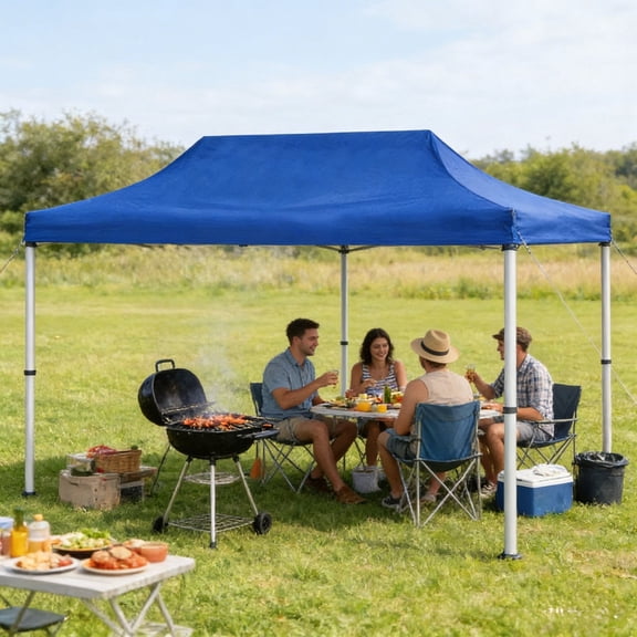 Gytml 10X20 Ft Canopy Top Replacement Cover, Waterproof Uv-Resistant Canopy Roof For Pop Up Tent, Patio, Bbq & Summer Events(B-200X300Cm)