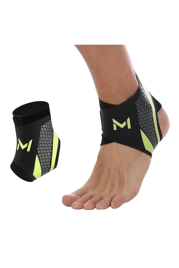 2PCS Ultra-Thin Ankle Brace Compression Sleeve, Anti-Sprain Ankle Support for Sports, Breathable Ankle Protector with Adjustable Strap for Men Women