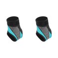 thumbnail image 1 of Gytml 2Pcs Ankle Support Brace Set Left Right Foot Breathable Adjustable Compression Ankle Stabilizer Sleeve Wearable Athletic Ankle Guard For Running Sprain Injury Recovery(Blue-2PCS-12.4"), 1 of 6