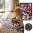 thumbnail image 1 of Gytml 4Th Of July 130 Piece Jigsaw Puzzle, 2 Pack Patriotic American Flag Puzzle, Independence Day Family Game For Family & Gifting(Blue-2Pcs 30X21Cm), 1 of 7