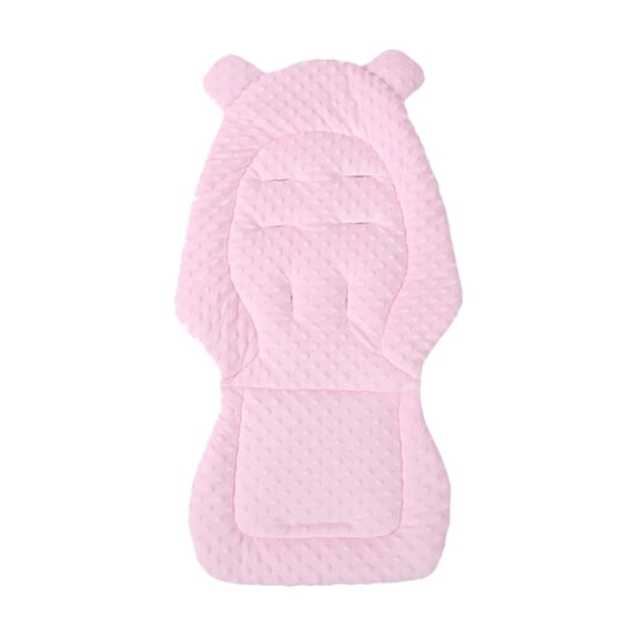 Gytml Breathable Stroller Seat Liner, Double-Sided Comfortable Stroller Pad, Ergonomic Support Mat For All Seasons & Pushchairs(Pink-80X40cm)