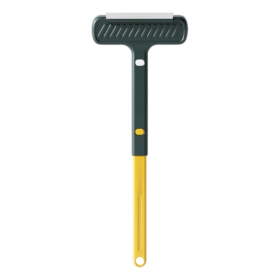 Gytml Extendable Window Screen Cleaning Brush, 2-In-1 Squeegee & Scrubber For Glass, Screens & Household Surfaces(Green-28X13.7Cm)