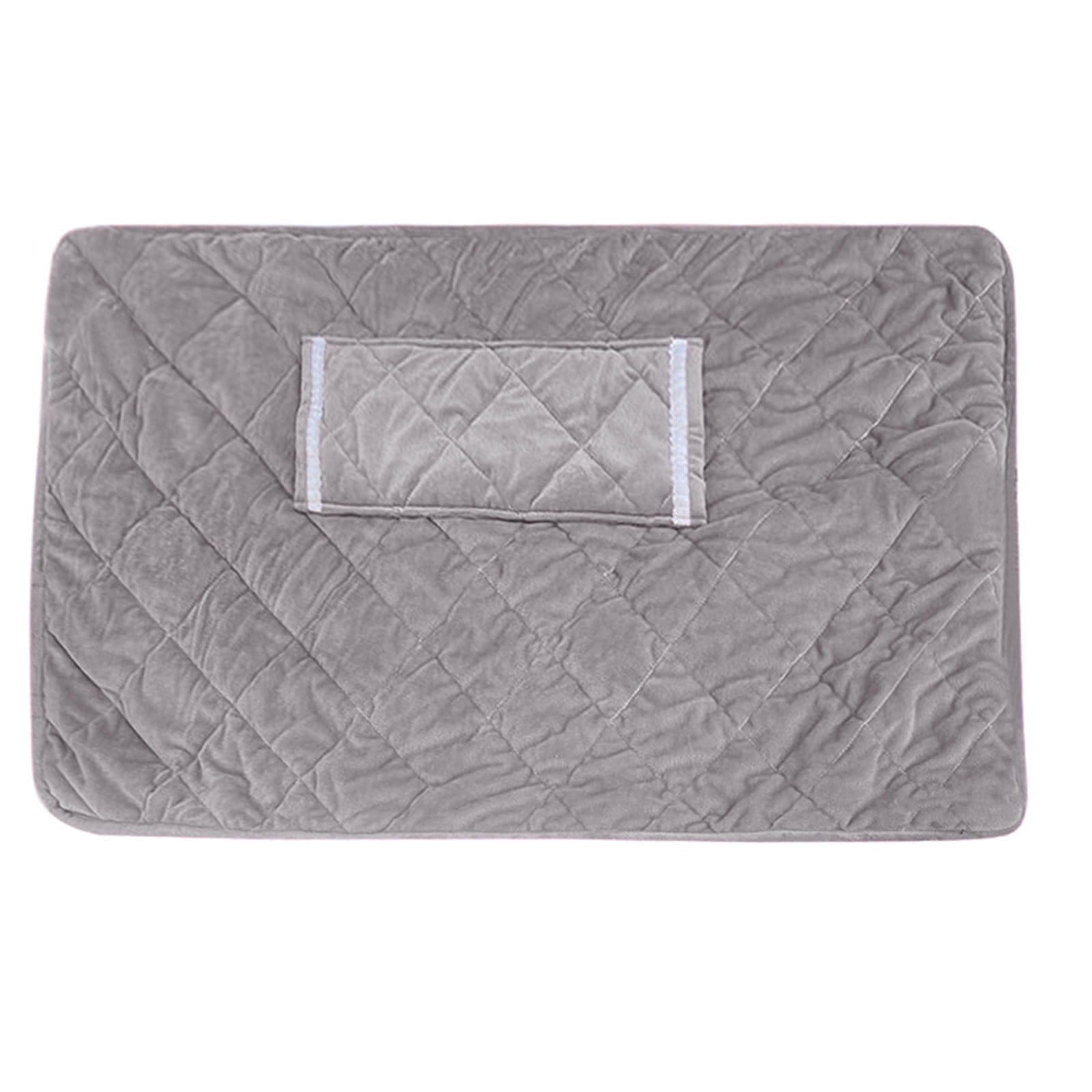 Gytml Heated Lap Blanket, Soft Warm Plush Car Heated Blanket With Pocket, Washable Usb Heating Blanket, Portable Electric Lap Blanket For Office Home Dorm Car Travel Grey-One Size