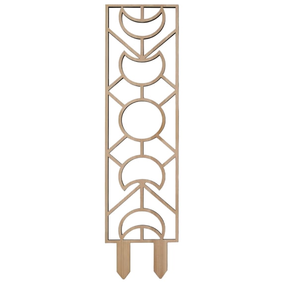 Gytml Indoor Trellis For Climbing Plants, Small Trellis Wooden Indoor Potted Trellis For Potted Climbing Vines Gold1-41cm