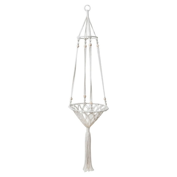 Gytml Macrame Cat Hammock 11." Cotton Rope Hanging Cat Bed, Boho Indoor Swing Perch For Resting & Playing(No Cushion-11.")