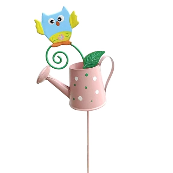 Gytml Metal Animal Garden Stake Decor, Cute Critter Yard Ornaments, Weatherproof Outdoor Garden Stakes For Lawn, Flower Beds & Patio(Owl Shape-One Size)