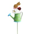thumbnail image 1 of Gytml Metal Animal Garden Stake Decor, Cute Critter Yard Ornaments, Weatherproof Outdoor Garden Stakes For Lawn, Flower Beds & Patio(Rabbit Shape-One Size), 1 of 6