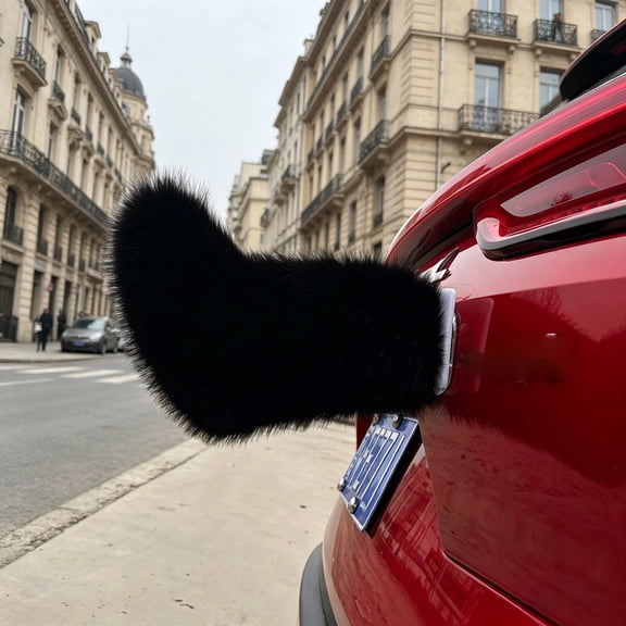 Gytml Moving Furry Car Tail Ornament 3 Control Modes Decorative Vehicle Tail Decor With Remote & Usb Charger Novelty Auto Exterior Accessory For Car Trunk Decoration(A-11. Inch)