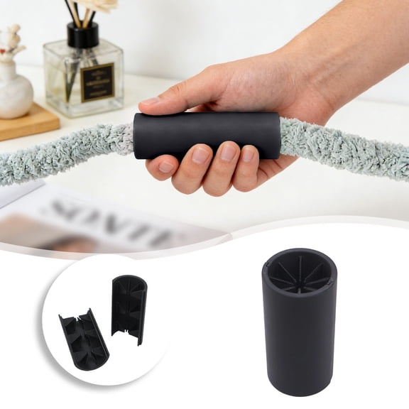 Gytml Hose Fixing Clip Snap-On Pipe Retaining Clamp Tube Universal Reusable Tube Holder For Garden Shower Rv Cable Pipe Organizing(Black-2.76")