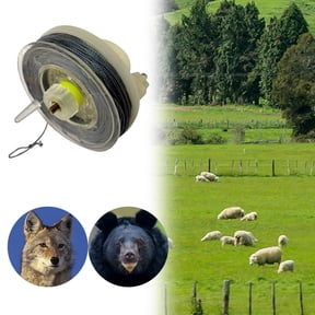 Gytml Portable Trip Wire Perimeter Alarm, Compact Camp Security Alert System, Triggered Safety Device For Camping, Hiking, Property Protection(Black-5X5cm)