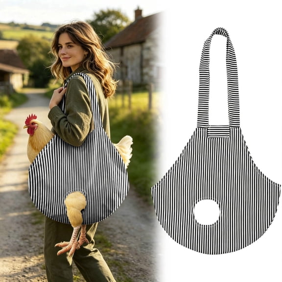 Gytml Poultry Chicken Rooster Carrier Handbag, Durable Water-Resistant Chicken Catching Bag With Comfort Leg Openings(D-65Cm)