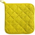 thumbnail image 1 of Gytml Quilted Cotton Pot Holders Heat Resistant Kitchen Potholders Square Hot Pads With Non- Backing For Cooking, Baking & Table Use(Yellow-7.08X7.08Inch), 1 of 6