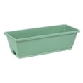 thumbnail image 1 of Gytml Rectangular Planter, Thickened Window Planter Box With Trays 17 Inches Flower And Vegetable Pots Containers For Indoor Outdoor Garden, Patio, Home Decor Light Green-43X15cm, 1 of 4