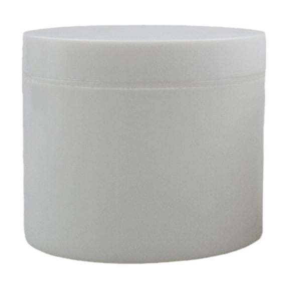 Gytml Refillable Plastic Cosmetic Jars Empty Cream Containers With Lids Leak-Proof Storage Pots For Diy(White-2.87X2.52Inch)