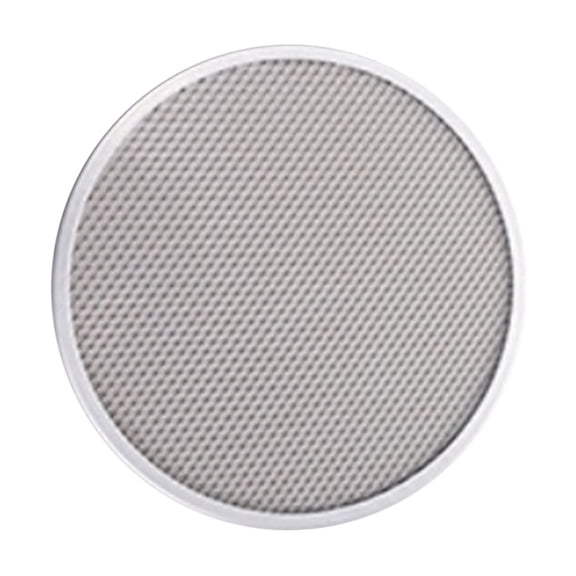 Gytml Round Pizza Baking Screen Thick Stainless Steel Perforated Pizza Pan For Oven Non-Stick Oven Bakeware Easy To Clean And Reusable(Silver-10")