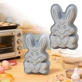 thumbnail image 1 of Gytml Silicone Bunny Cake Mold Baking Pan, Heat-Resistant Easter Bunny Shaped Cake Pan, Non-Stick Easy To Unmold 3D Rabbit Baking Molds For Easter Holiday Parties B-19cm, 1 of 7