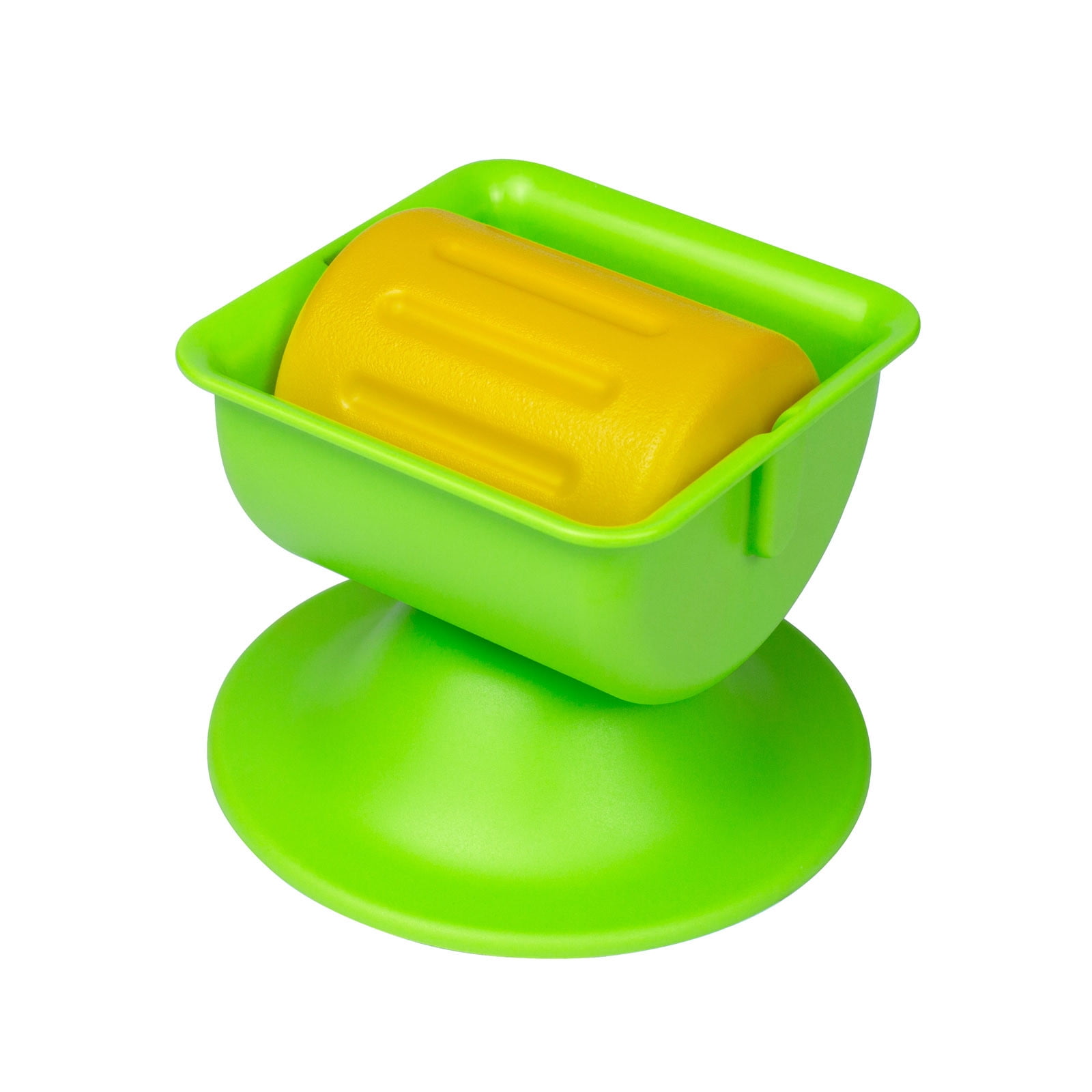 Gytml Slow Feeder Lick Bowl With Bearing, Spill-Proof Pet Lick Bowl For Dogs & Cats, Non- Food-Grade Bowl For Broth, Yogurt & Supplements(Green-4.72Inch)