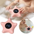 thumbnail image 1 of Gytml Star-Shaped Bath Thermometer, Floating Digital Water Temperature Monitor For Bathtub Water Safety(Pink-9.5Cm), 1 of 7