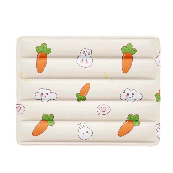 Gytml Summer Pet Cooling Mat, Non-Water Filling Dog Cooling Pad, Breathable Quilted Cool Mat For Dogs Cats, Crate Kennel Sofa Bed & Indoor Outdoor Use C-30x40cm