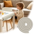 thumbnail image 1 of Gytml U Shape Foam Edge Protector Strip, Self Adhesive Proof Furniture Corner Guard, Soft Foam Table Cabinet Edge Bumper For Child Home Safety Accessory(Grey-78.74 Inch), 1 of 8