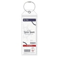 thumbnail image 1 of Gytml Waterproof Cruise Luggage Tag Holders, Clear Plastic Luggage Tag Sleeves With Metal Rings For Travel, Cruise & Luggage(A-19X7Cm), 1 of 5