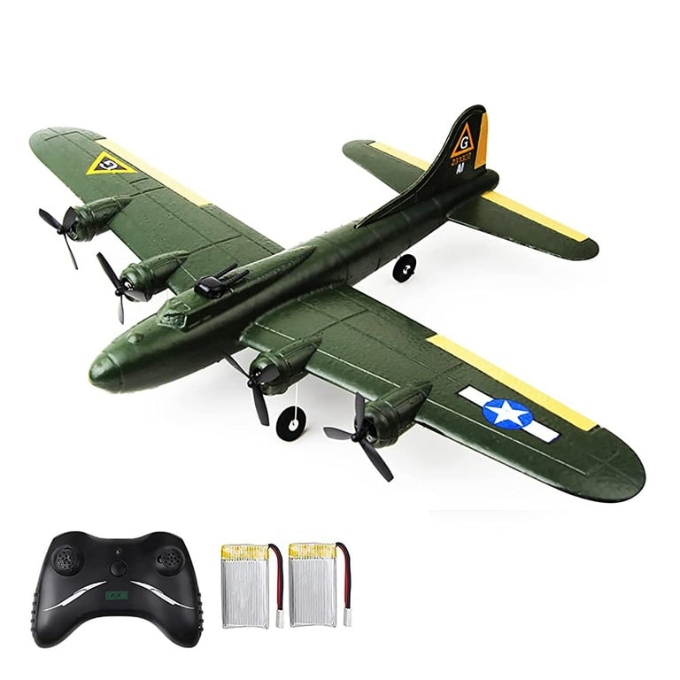 Gytobytle B-17 RC Plane Bomber Plane Ready to Fly, Easy to Fly RC Glider  for Kids & Beginners, Hobby Remote Control Airplane for Adults, RC  Airplanes