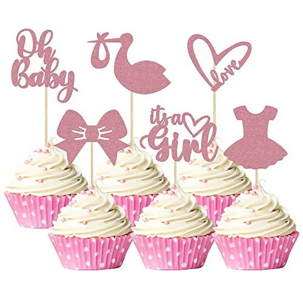Gyufise 36 Topper Per Cupcake A Forma Di Palla Da Tennis – Decorazioni Per Torta Tema Sport, Per Baby Shower E Compleanni Bambini