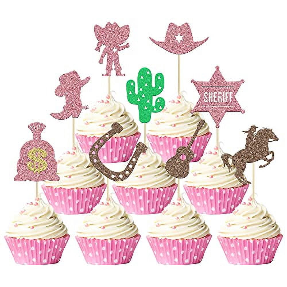 Gyufise 42 Topper Per Cupcake A Forma Di Stella – Blu Glitterato 3 Misure – Decorazioni Feste Matrimoni Baby Shower