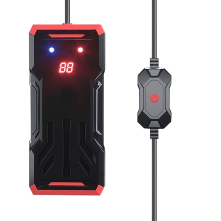 Aquarium Heater,100W Titanium Alloy Submersible Fish Tank Heater with Over-Temperature Protection and Automatic Power-Off When Leaving Water for Saltwater and Freshwater