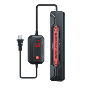 Gyugmhao Aquarium Heater,300W/500W/800W/1000W/1200W Submersible Fish Tank Heater with Over-Temperature Protection and Automatic Power-Off When Leaving Water for Saltwater and Freshwater