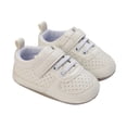 thumbnail image 1 of Gyujnb Baby Boys Girls Trainers Non Toddler PU Leather Soft Sole Baby Shoes,11-1, 1 of 7