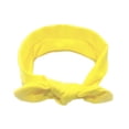 thumbnail image 1 of Gyujnb Baby Toddler Girl Rabbit Ear Bow Headband Soft Stretchy Knotted Turban Hairband for Daily Wear, 1 of 1