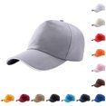 thumbnail image 1 of Gyujnb Blank Twill Baseball Cap Adjustable Strap Outdoor Sun Block Hat (Unisex Adults),One Size, 1 of 3