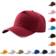 thumbnail image 1 of Gyujnb Blank Twill Baseball Cap Adjustable Strap Outdoor Sun Block Hat (Unisex Adults),One Size, 1 of 3