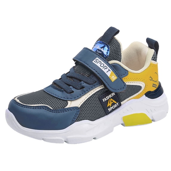 Gyujnb Boys Girls Shoes Kids Tennis Running Walking Lightweight Sneakers for Little/Big Kid,Boys Shoes,Girls Shoes,Size:6-7 Years