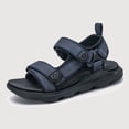 thumbnail image 1 of Gyujnb Hook and Loop Open Toe Summer Sandals, Soft Sole Athletic Outdoor Shoes (Toddler, Little Boys, Big Boys),10-10.5 Years, 1 of 7