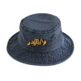 thumbnail image 1 of Gyujnb Boys Retro Washed Bucket Hat with Construction Truck Embroidery Breathable Sun Hat, 1 of 4