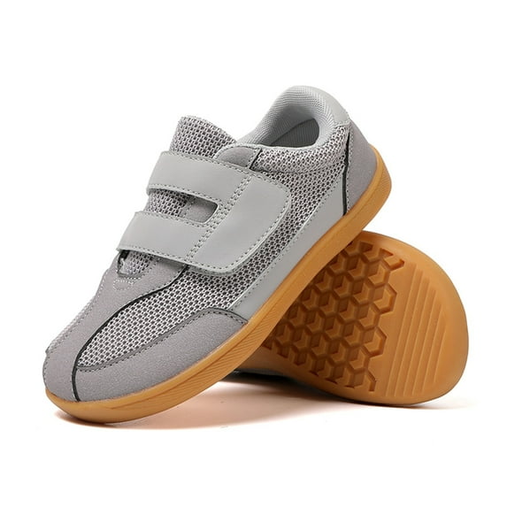 Gyujnb Boys Sneakers,Boys Sneakers for Kids Lightweight Non Slip Casual Sports Shoes with Hook and Loop Closure Soft Sole Durable Training Footwear -Boys Shoes,Girls Shoes,Size:12-13 Years