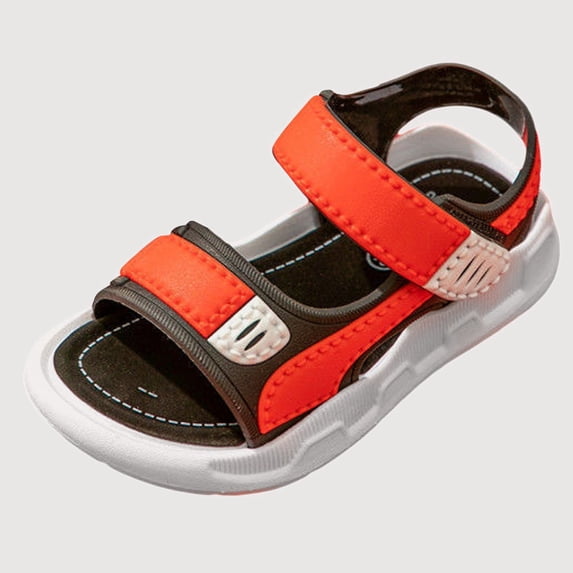 Gyujnb Boys Sport Sandals, Kids Lightweight Breathable Summer Shoes, Medium Width, Flat Heel, Open Toe (Toddler, Little Boys),9-9.5 Years