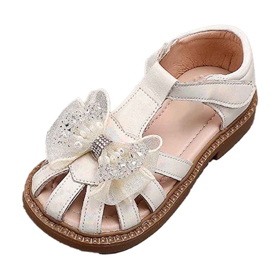 Gyujnb Breathable Girls Sandals for Everyday Wear Lightweight Comfortable Kids Footwear for School Outdoor Play Spring Summer Casual Toddler,3.5-4 Years