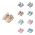 thumbnail image 1 of Gyujnb Fruit Applique Hole Knit Stretchy All Season Comfort Walking Sock Shoe (Baby,Toddler),2-4 Years, 1 of 5