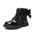 thumbnail image 1 of Gyujnb Children Shoes Flat Boots Comfortable Soft Sole Leather Children Boots,Boys Shoes,Girls Shoes,Size:3-4.5 Years, 1 of 6