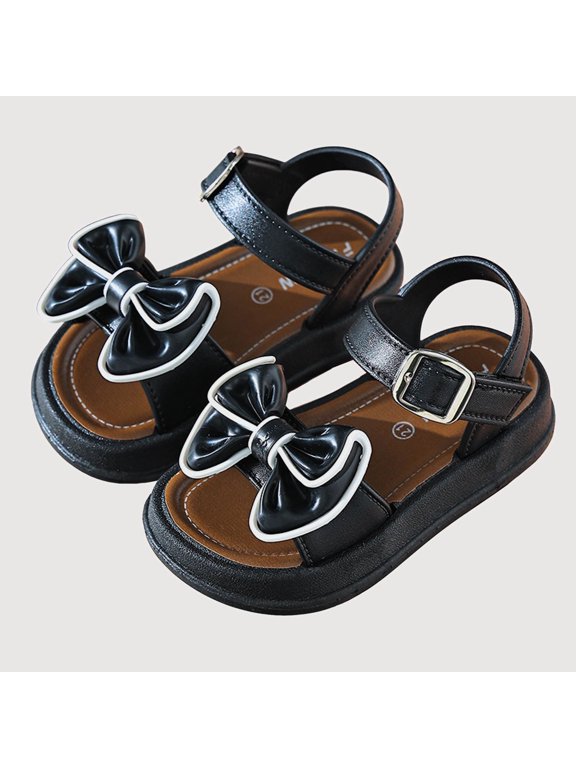 Gyujnb Girls Breathable Closed Toe Sandals, Lightweight Comfort Casual Summer Play Shoes (Baby, Toddler, Little Girls),2-2.5 Years
