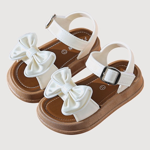 Gyujnb Girls Breathable Closed Toe Sandals, Lightweight Comfort Casual Summer Play Shoes (Baby, Toddler, Little Girls),8-8.5 Years