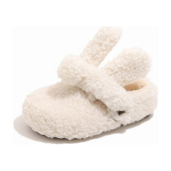 Gyujnb Girls Fleece Lined Winter Clogs Slip On Shoes with Soft Comfort Footbed for Indoor Outdoor Cozy Wear,Boys Shoes,Girls Shoes,Size:4-4.5 Years