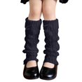 thumbnail image 1 of Gyujnb Girls Knitted Leg Warmers Winter Pattern Boot Socks with Pompoms Thick and Ankle Sleeves for Toddler Kids Children Youth Girls Cold Weather Outdoor, 1 of 4